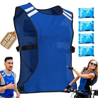 CHILLSWIFT Ice Pack Cooling Vest